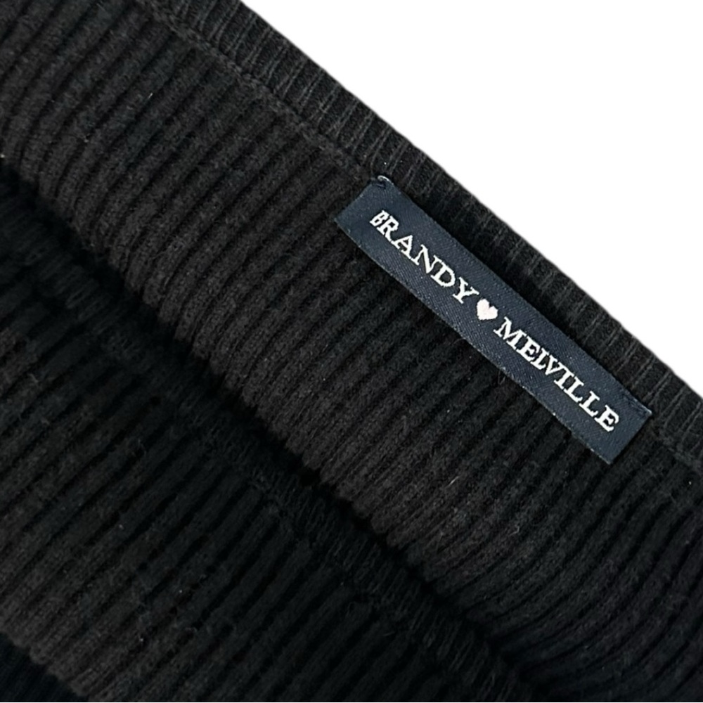 Black Knit Tank Top - Picture 4 of 4